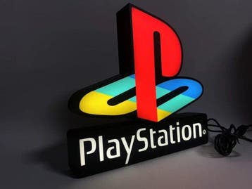 Sony - PlayStation - Sony standee logo lightbox - Gaming