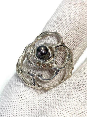 Zonder minimumprijs - Ale Jewels - Ring - 18 karaat Zilver,, Nieuw