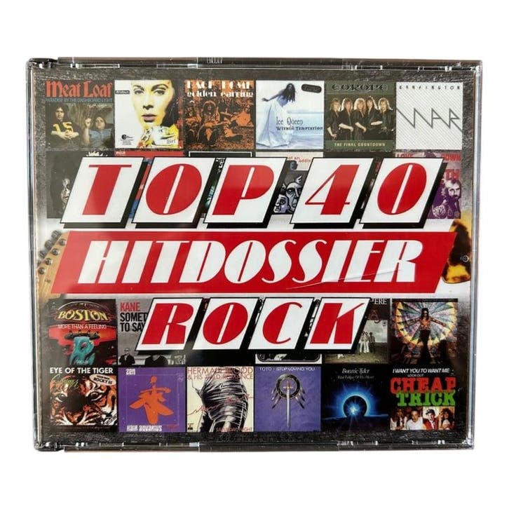 Top 40 Hitdossier Rock (4CD) (TWEEDEHANDS), Cd's en Dvd's, Cd's | Overige Cd's, Verzenden