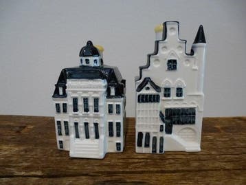 Maison KLM - Deux maisonnettes KLM/Bols n° 100 et 101 avec