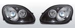 Koplampen Angel Eyes | Mercedes SLK R170 1996-2004 | zwart, Verzenden