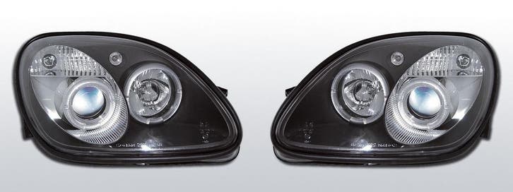 Koplampen Angel Eyes | Mercedes SLK R170 1996-2004 | zwart, Autos : Pièces & Accessoires, Éclairage, Envoi
