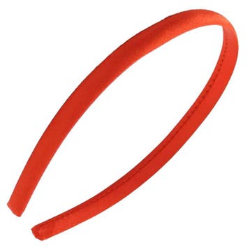 Fako Fashion - Diadeem - Satijn - 10mm - Rood, Verzenden