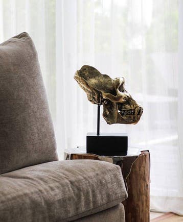 sculptuur, Decorative ornament - 34 cm - Brons