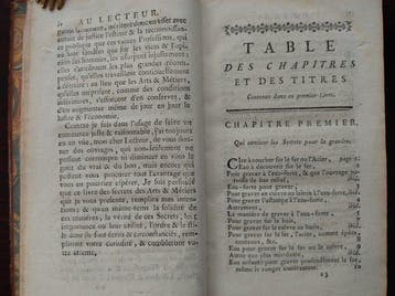 NN - Secrets concernant les arts et métiers - 1760