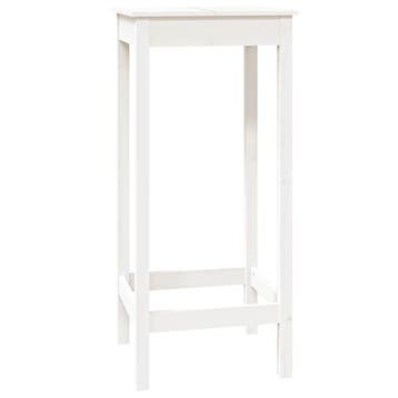 Witte houten bartafel - Stijlvol & budgetvriendelijk voor..., Verzenden, Zo goed als nieuw