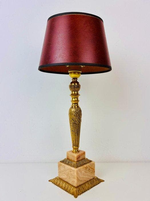 Lampe de table - Lampe de table en marbre, style, Maison & Meubles, Maison & Meubles | Autre