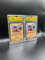 Pokémon - 2 Graded card - Claydol Foil - GG 10 - Various