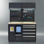 Datona Werkplaatsinrichting PREMIUM met eiken werkblad 285, Ophalen of Verzenden, Nieuw