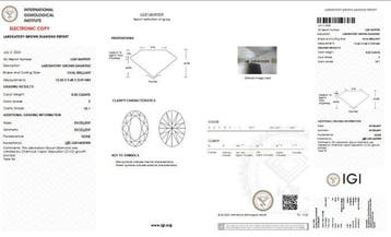 Sans prix de réserve - Bague de fiançailles - 14 carats Or