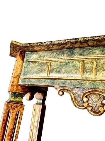 Bijzettafel - Walnoot, ander - Neoklassieke console, Antiek en Kunst