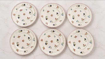 Villeroy & Boch - 6 Petites Assiettes - Tafelservies voor 6, Antiquités & Art