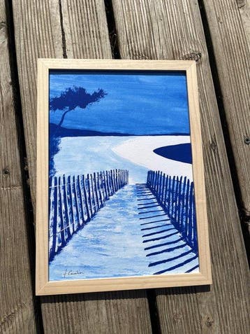 frederic Cadiou - Plage ultramarine