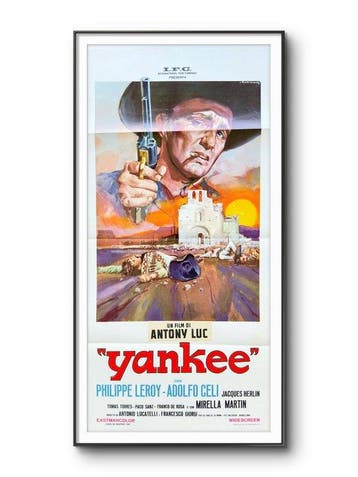 Tinto Brass - Yankee (1966) - Original Italian Locandina, Nieuw
