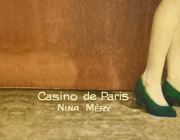 Nina Méry - “Casino de Paris, 1920-1930”. Gesigneerd in de