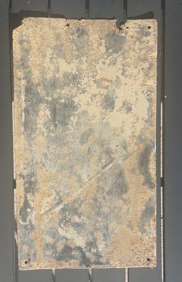 CHOCOLAT MENIER - Plaque émaillée - Fer