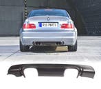 DIFFUSEUR ARRIÈRE BMW E46 98-05 LOOK M3 CSL DOUBLE SORTIE, Verzenden