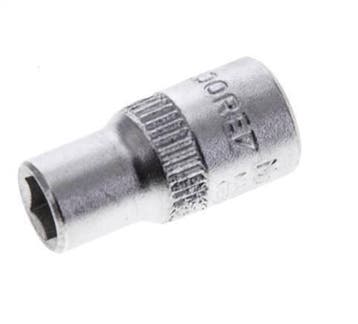 1/4 Gedore Dopsleutel voor 6mm Buitenzeskantbouten, Verzenden, Nieuw