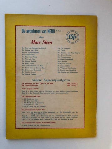 Nero 25 - Het geheim van bakkendoen - 1 Album - Eerste druk, Boeken, Stripverhalen, Nieuw