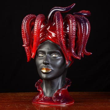 Cori Amenta - Statue, Scultura, PUPPO - Le Teste Di Moro