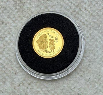 Burundi. 50 Francs Hansel & Gretel Oro (.999) Proof (Zonder