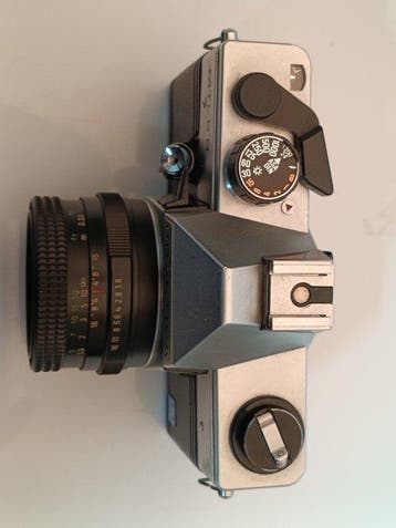 Praktica MTL 5 B 35mm SLR Camera - Pentacon auto 50mm f/1.8, Audio, Tv en Foto, Fotocamera's Analoog, Nieuw