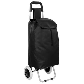 tectake Boodschappentrolley - zwart, Verzenden, Nieuw