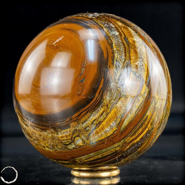 Tijgeroog – De kracht van gouden blik- 1000.37 g, Collections, Minéraux & Fossiles