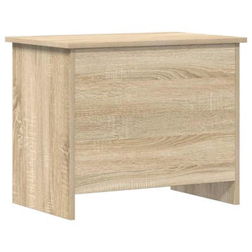 vidaXL Opbergkist met opslag Sonoma Eiken 60 x 40 x 50 cm, Verzenden