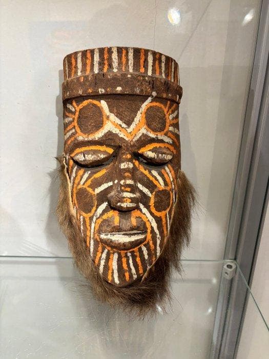 Masque de danse - Kuba - Congo (Sans prix de réserve), Antiquités & Art, Art | Art non-occidental