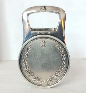 Christofle - Christofle Napoleon-themed bottle opener -