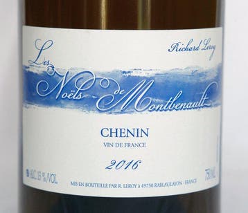 2016 Richard Leroy Les Noels de Montbenault - Anjou - 1, Nieuw