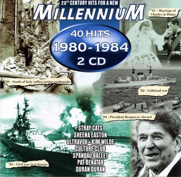 Various - 40 Hits 1980-1984, Verzenden, Gebruikt