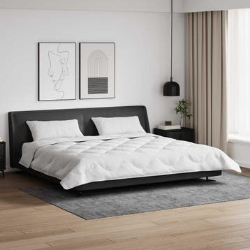 vidaXL Dekbed met Kussens met kussen 3 st Wit Microfiber en, Verzenden