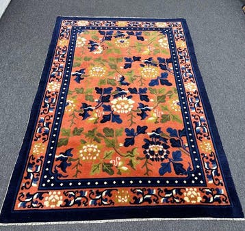 China - Tapis - 183 cm - 128 cm - Fait à la main