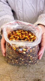 1 kg grote partij! - Cognac + Royal colour Natural Baltic