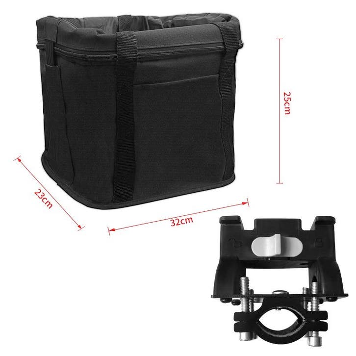 Fietsmand Hond Kat Voorop Zwart - Hondenmand Fiets - Fietsta, Collections, Collections Autre, Envoi