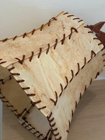 Lampe - Vintage lampeciseaux / lampe murale - Bois