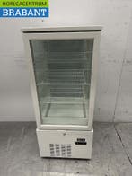 HCB Vitrine réfrigérée Vitrine pâtissière blanche 158 litres, Verzenden