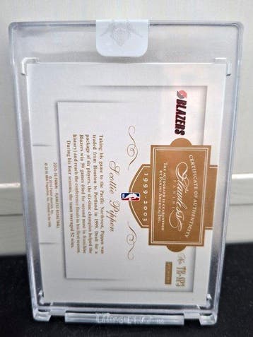 2016 Panini Flawless Panini Scottie Pippen /10 Carte, Verzamelen, Nieuw