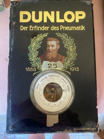 Barometer - Emaille - Dunlop
