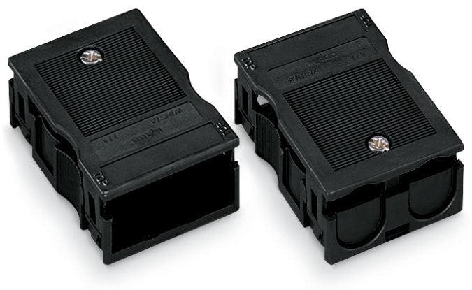 WAGO Boîtier De Détente À 3 Pôles Pour Câbles Doubles Noir -, Doe-het-zelf en Bouw, Elektriciteit en Kabels, Verzenden