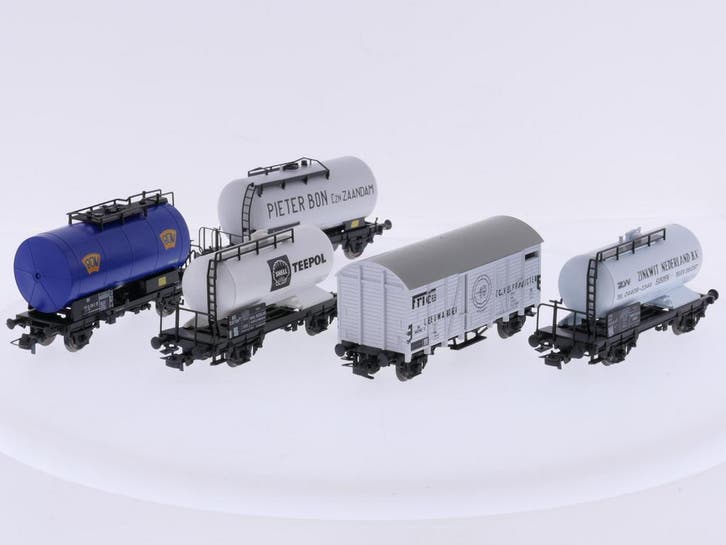 Schaal H0 Liliput 25043, 25048, 25340 met Roco 44114 set..., Hobby & Loisirs créatifs, Trains miniatures | HO, Enlèvement ou Envoi