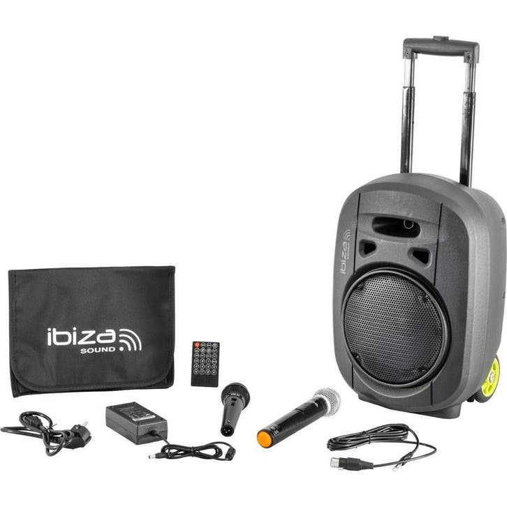 Ibiza Sound PORT8VHF-MKII-TWS Mobiele Bluetooth Luidspreker, Audio, Tv en Foto, Luidsprekerboxen
