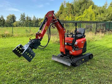 Online veiling - 2019 Kubota U10-3 Minigraafmachine met, Ophalen