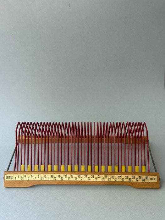 Griffix - Recordhouder - Hout - bureau-organizer, Antiquités & Art, Curiosités & Brocante