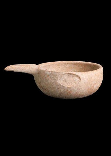 Amlash Terracotta Vaat met tuit (Zonder minimumprijs)