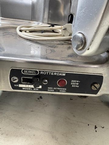 Berkel 834 Snijmachine, Ophalen of Verzenden, Nieuw in verpakking