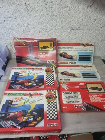 Polistil 1:32 - Modelauto (6) - Starter con binario a rulli