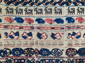 paneel paardendeken - djol-i-asb - Luristan - Azerbeidzjan